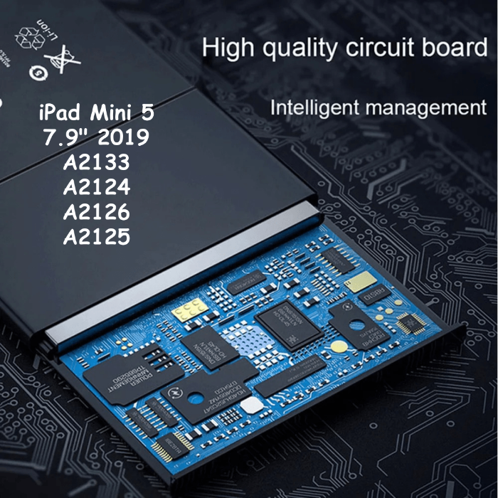 5124mAh 0 Cycle Battery For iPad Mini 5 (A2133,A2124, A2125,A2126) - Best Cell Phone Parts Distributor in Canada, Parts Source 5124mAh 0 Cycle Battery For iPad Mini 5 (A2133,A2124, A2125,A2126) - Best Cell Phone Parts Distributor in Canada, Parts Source